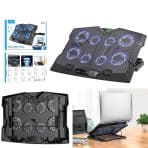 HOCO GM27 Laptop Cooler Stand – Silent 6-Speed Cooling for Up to 17” Laptops - Image 3