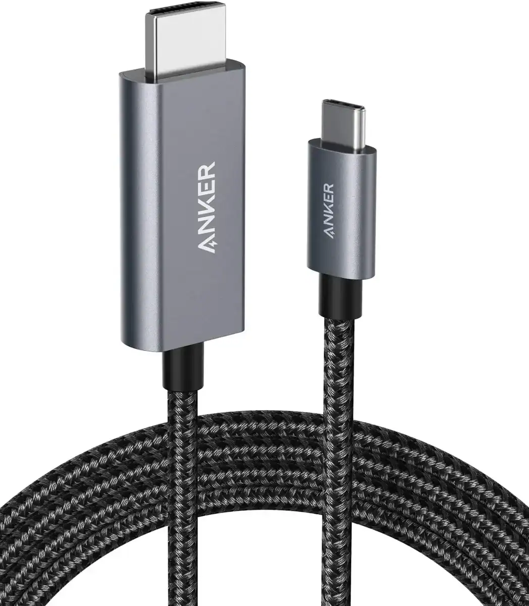 71xPCxLibnL._AC_SL1500_ Anker USB-C to HDMI 4K Cable (6ft, Nylon Braided) - Image 1