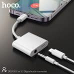 HOCO DUP05 iPhone to 3.5mm Audio + Charging Converter - Image 4