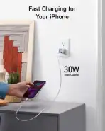 Anker 511 Charger Nano 3 30W with USB-C to Lightning Cable - Image 2