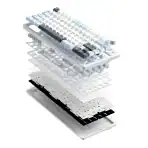 Monka A75 Aluminum Wireless Mechanical Keyboard - Image 5