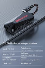 Plextone GS1 Mark III Type-C Splitter - Image 5