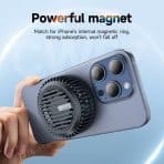 Hoco CW57 15W Magnetic Wireless Fast Charger with Cooling - Image 3