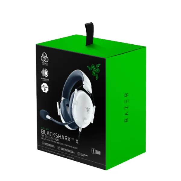 Razer BlackShark V2 X Wired white