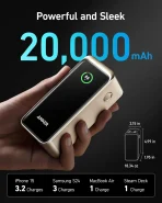 Anker Prime Power Bank 20,000mAh 200W Portable Powerbank - Image 2