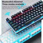 Aula F3001 Wireless Mechanical Keyboard – Tri-Mode, RGB, Hot-Swappable, 87 Keys - Image 2
