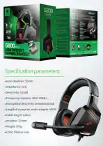 PLEXTONE G800 EXTRA BASS 3.5mm Audio jack Gaming Headphone Earphones Stereo Gaming Headphones - Image 3