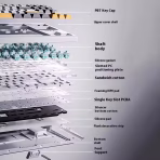 Aula S87 Tri-Mode Wireless Mechanical Keyboard - Image 2