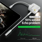 PLEXTONE GS MAX III Headphone Converter Type-C Interface 4-in-1 Supports 60W Fast-charging - Image 4