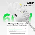 PLEXTONE GS MAX III Headphone Converter Type-C Interface 4-in-1 Supports 60W Fast-charging - Image 3