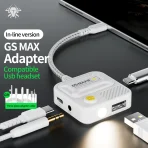 PLEXTONE GS MAX III Headphone Converter Type-C Interface 4-in-1 Supports 60W Fast-charging - Image 6