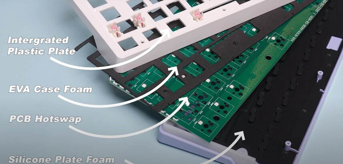 Zifriend ZA68 – Hot-Swap RGB Mechanical Keyboard