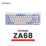 Zifriend ZA68 RGB Gasket Mount Hot-Swappable Type-C Wired 68 Keys Mechanical Keyboard With Volume Knob - Image 2