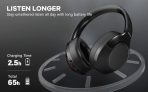 FIFINE X3 Bluetooth Wireless Headset With ANC, 65H Battery, Game Mode – Deep Bass - Image 4