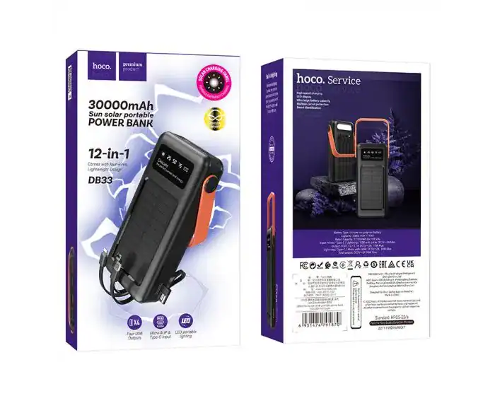 Hoco Solar Power Bank Hoco Solar Power Bank