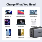 Ugreen Nexode 65W USB C GaN Charger-3 Ports Wall Charger - Image 5