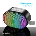 Anker Soundcore Pyro Mini 6W bluetooth speaker, 10H, 57mm Driver, BT 5.3 - Image 4