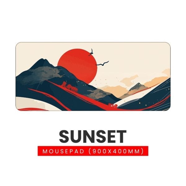 Sunset Gaming Mousepad