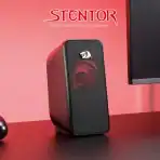 Redragon GS500 Stentor PC Gaming Speaker, 2.0 Channel Stereo with Red Backlight - Image 6