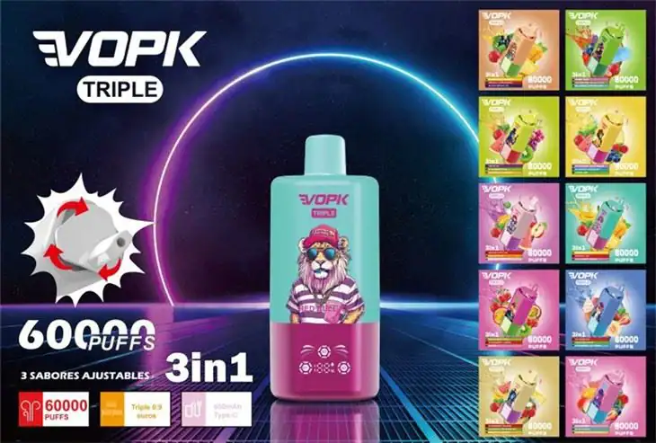 Buy VOPK Triple 60000 Puffs Vape at Best Price in Nepal