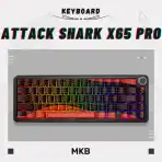 Attack Shark X65PRO HE Rapid Trigger Magnetic Mechanical Keyboard – Advanced with Tri-Mode Connectivity - Image 2