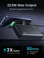 UGREEN 20000mAh PD 20W Two-way Fast Charging Power Bank (PB312/25683) - Image 2