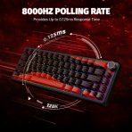 Attack Shark X65PRO HE Rapid Trigger Magnetic Mechanical Keyboard – Advanced with Tri-Mode Connectivity - Image 3