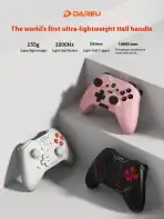 DAREU H100 Tri Mode Gaming Controller - Image 4