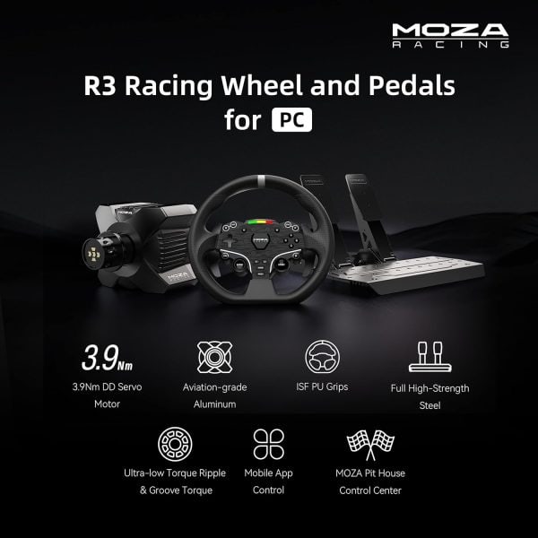 MOZA R3 Racing Wheel