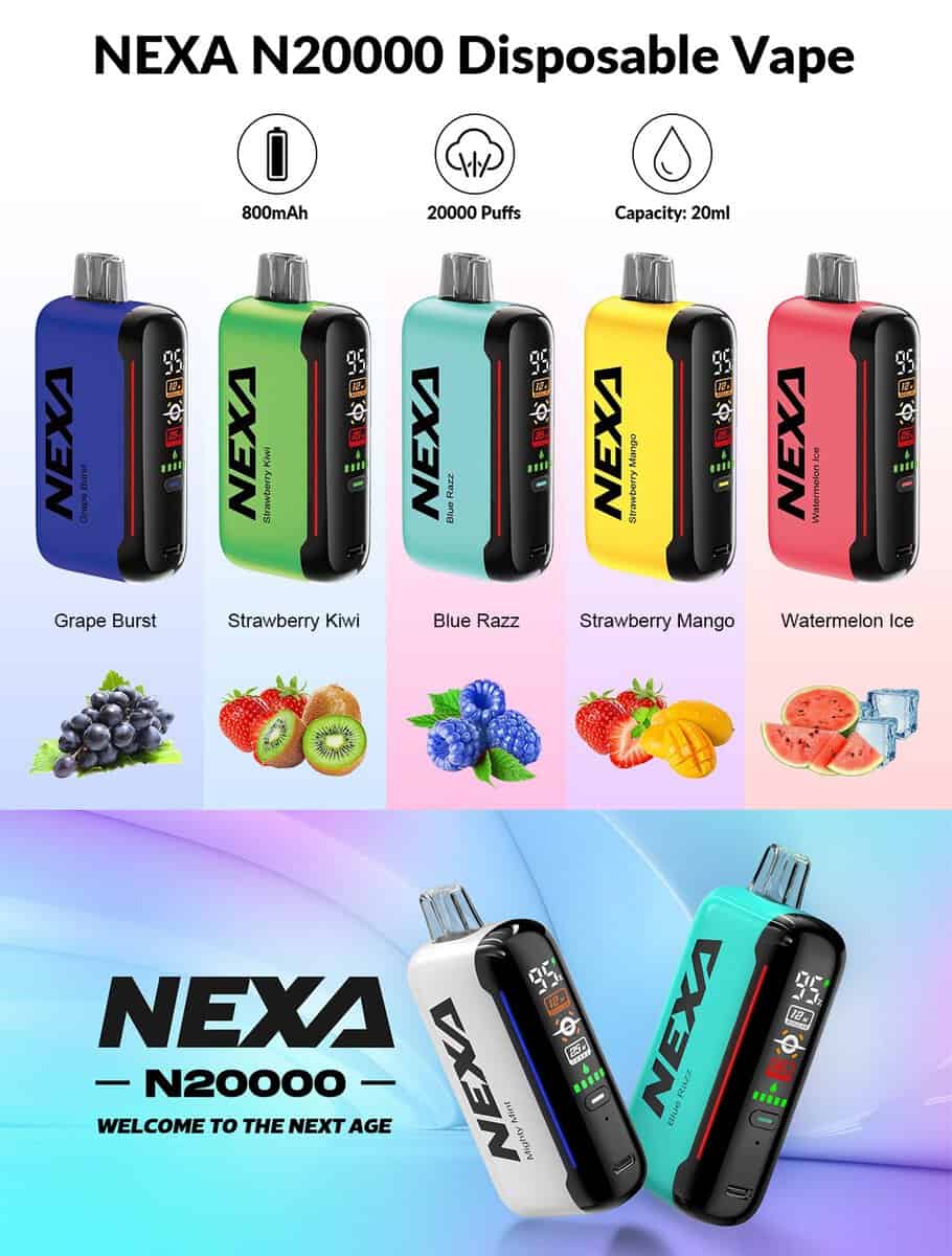 NEXA N20000 Disposable Vape NEXA N20000 Disposable Vape