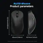 AJAZZ NJ08 Trio-Mode Gaming Mouse - Image 9
