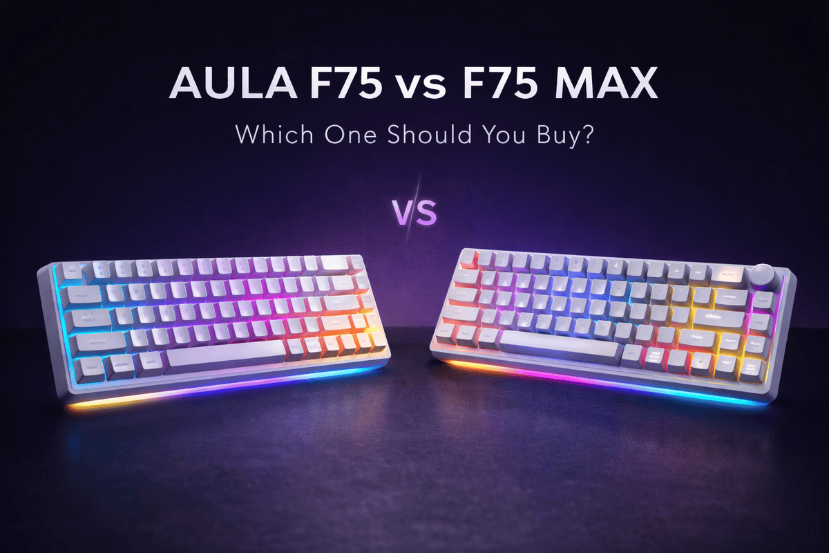 Aula F75 vs F75 Max