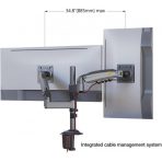 NB H180 Dual Monitor Arm