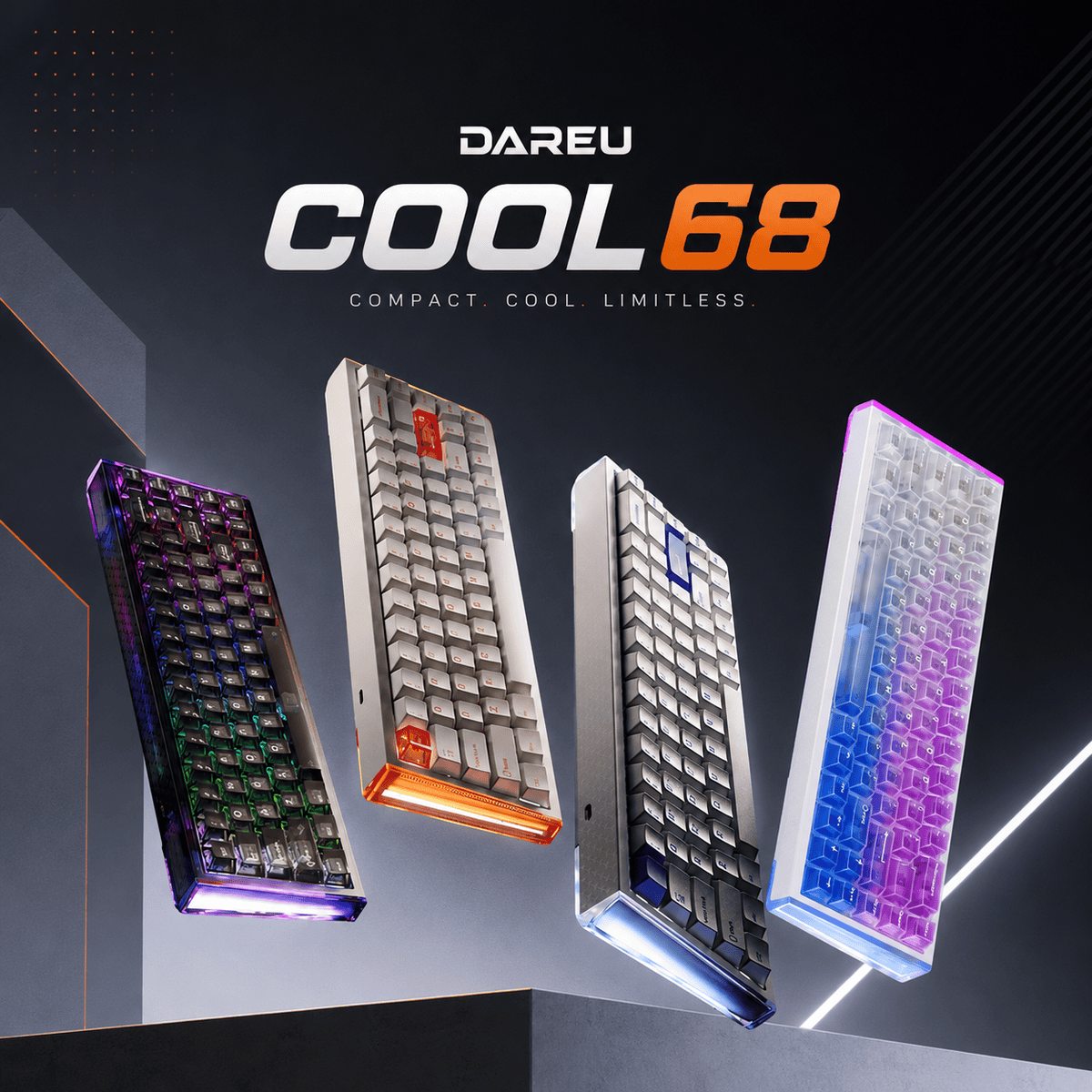 DAREU Cool 68 Magnetic Gaming Keyboard DAREU Cool 68 Magnetic switch Gaming Keyboard - Image 1