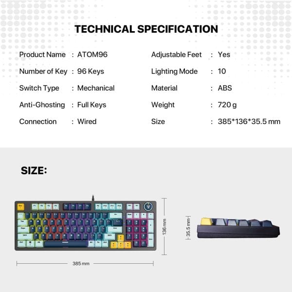 Fantech MK890 V2 ATOM96