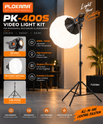 Plokama PK-400s Video Light Kit