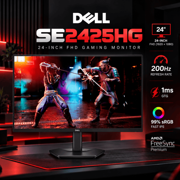Dell SE2425HG 200Hz Gaming Monitor