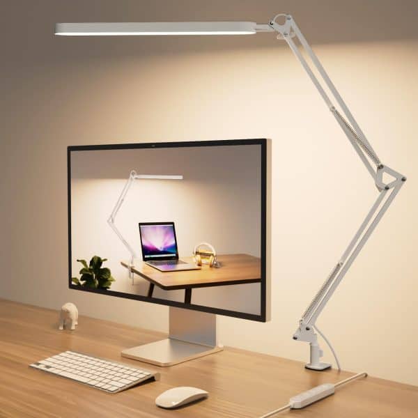 Single-Head LED Swing Arm Lamp